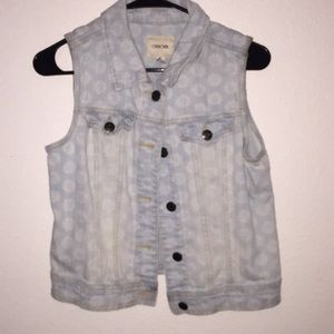 a cute flower vest